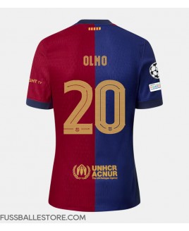 Günstige Barcelona Dani Olmo #20 Heimtrikot 2024-25 Kurzarm